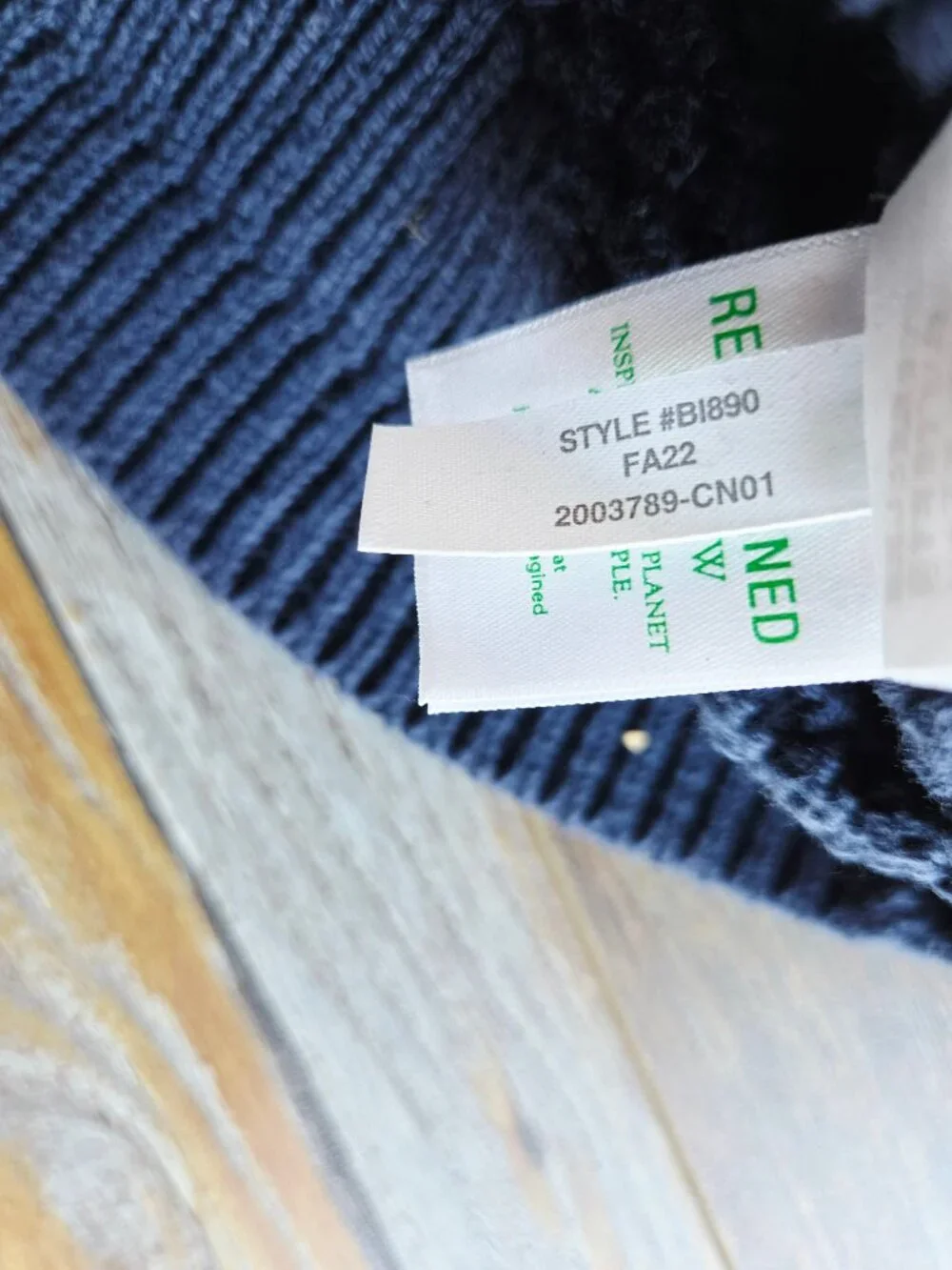 J.Crew Checker-Stitch Cotton Shawl Cardigan Button Pocket Navy  #BI890